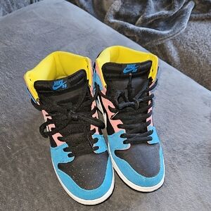 Nike Kids' Multicolor High-Top Sneakers